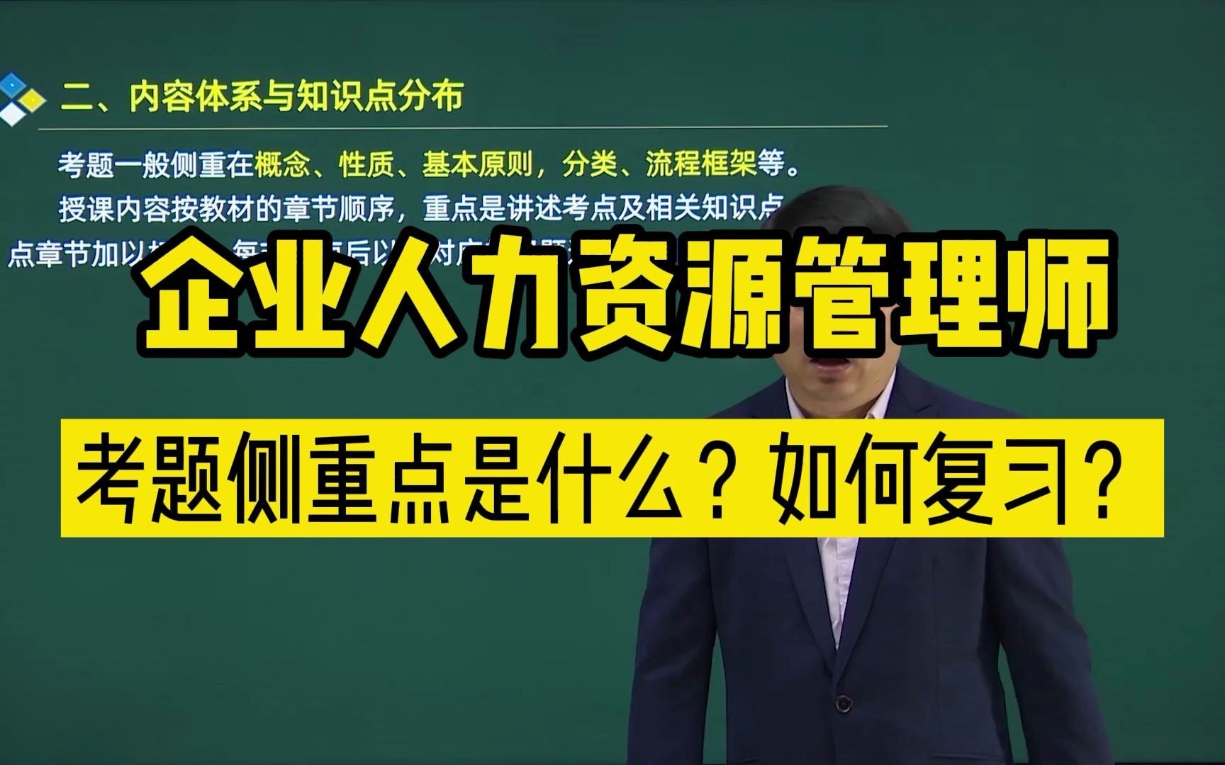 【人力资源】企业人力资源管理师考试侧重点是什么?如何才能高效复习呢?哔哩哔哩bilibili