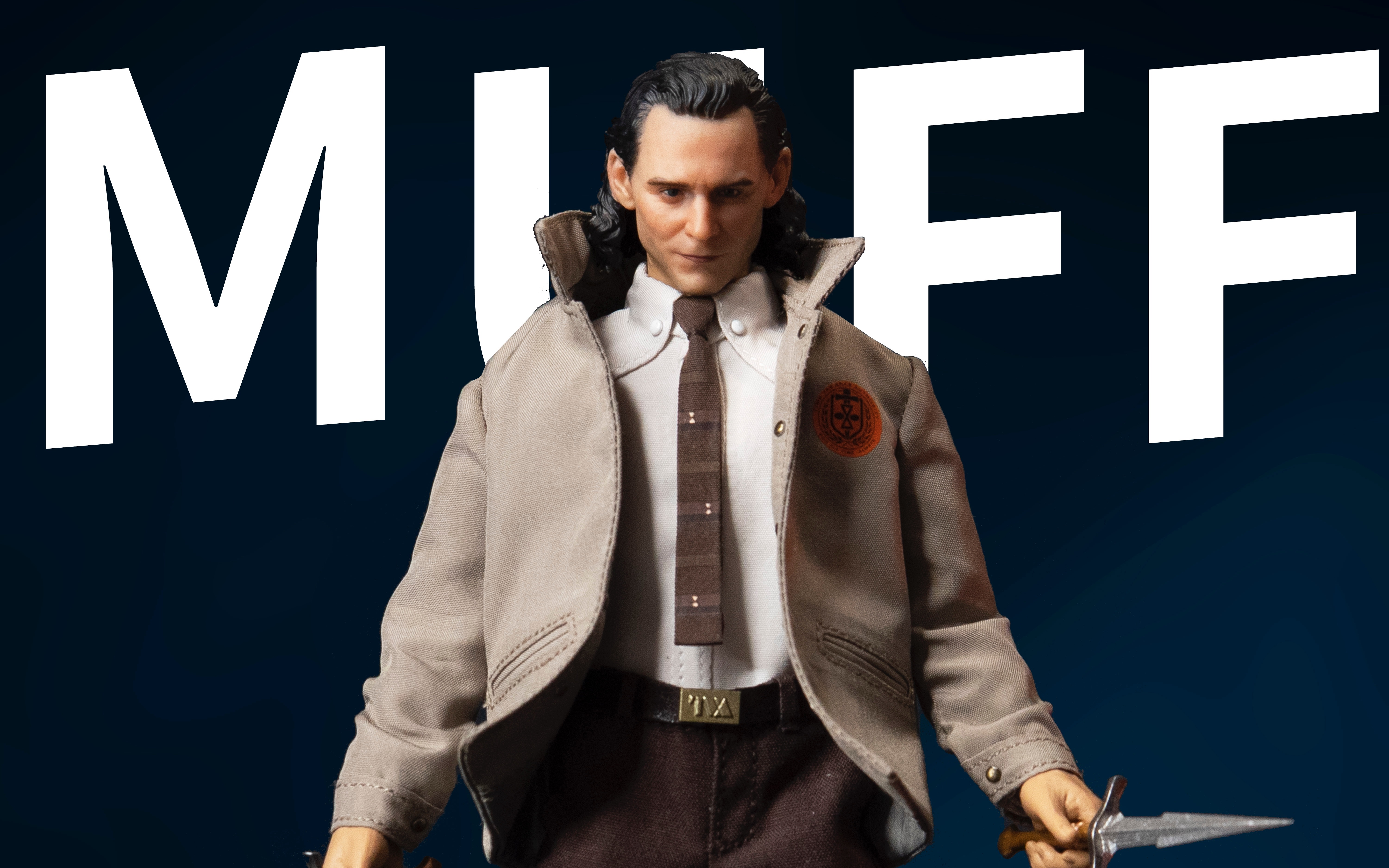 顶级~muff洛基 诡计之神美剧时间管理局 1/12成品可动兵人玩具模型模