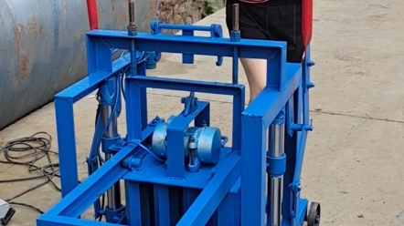 小型移动水泥砖机制作实心砖#水泥砖机#小型砖机#制砖机#砖机出口