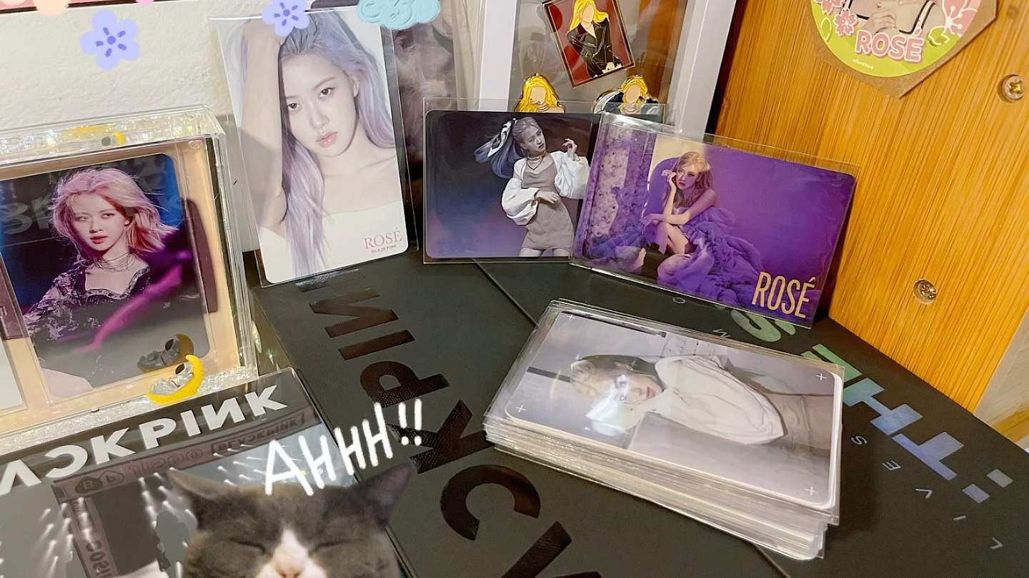 【小卡展示】入坑以來的小卡展示(不完整版)blackpink-ros07樸彩英