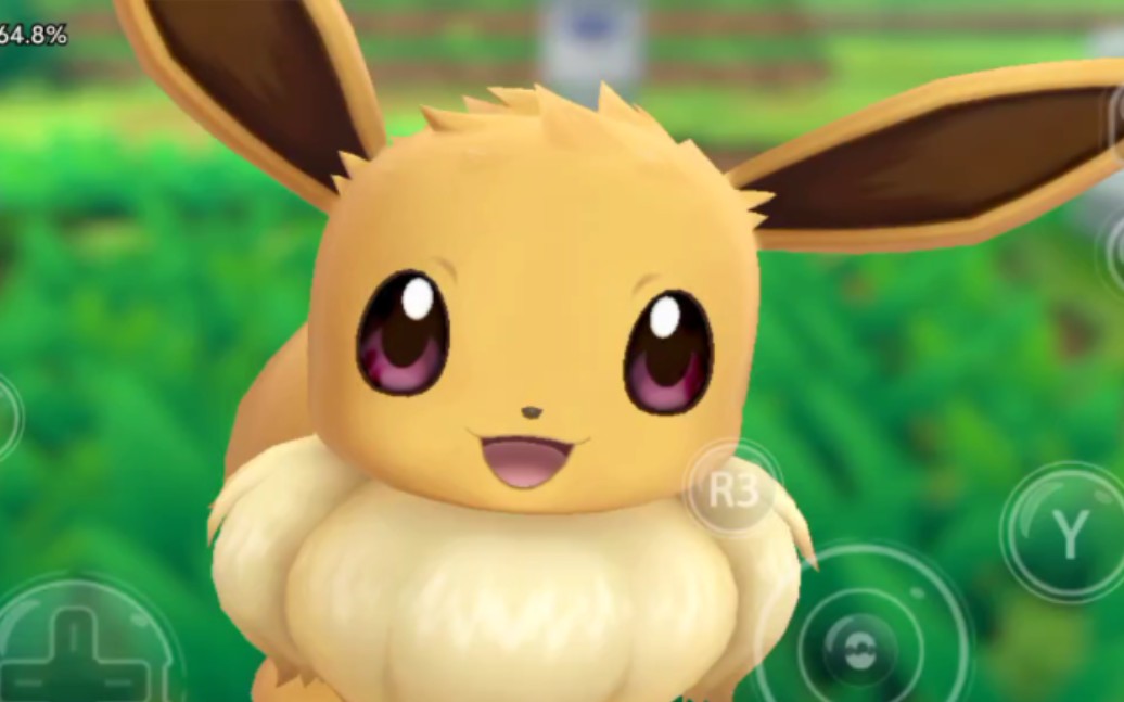 伊布也太可爱了吧