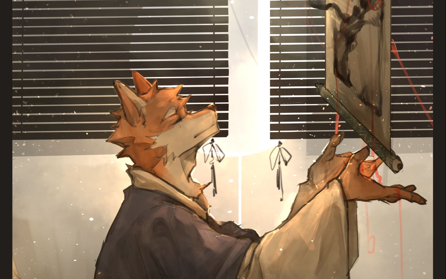 画了个古风狗子_哔哩哔哩_bilibili