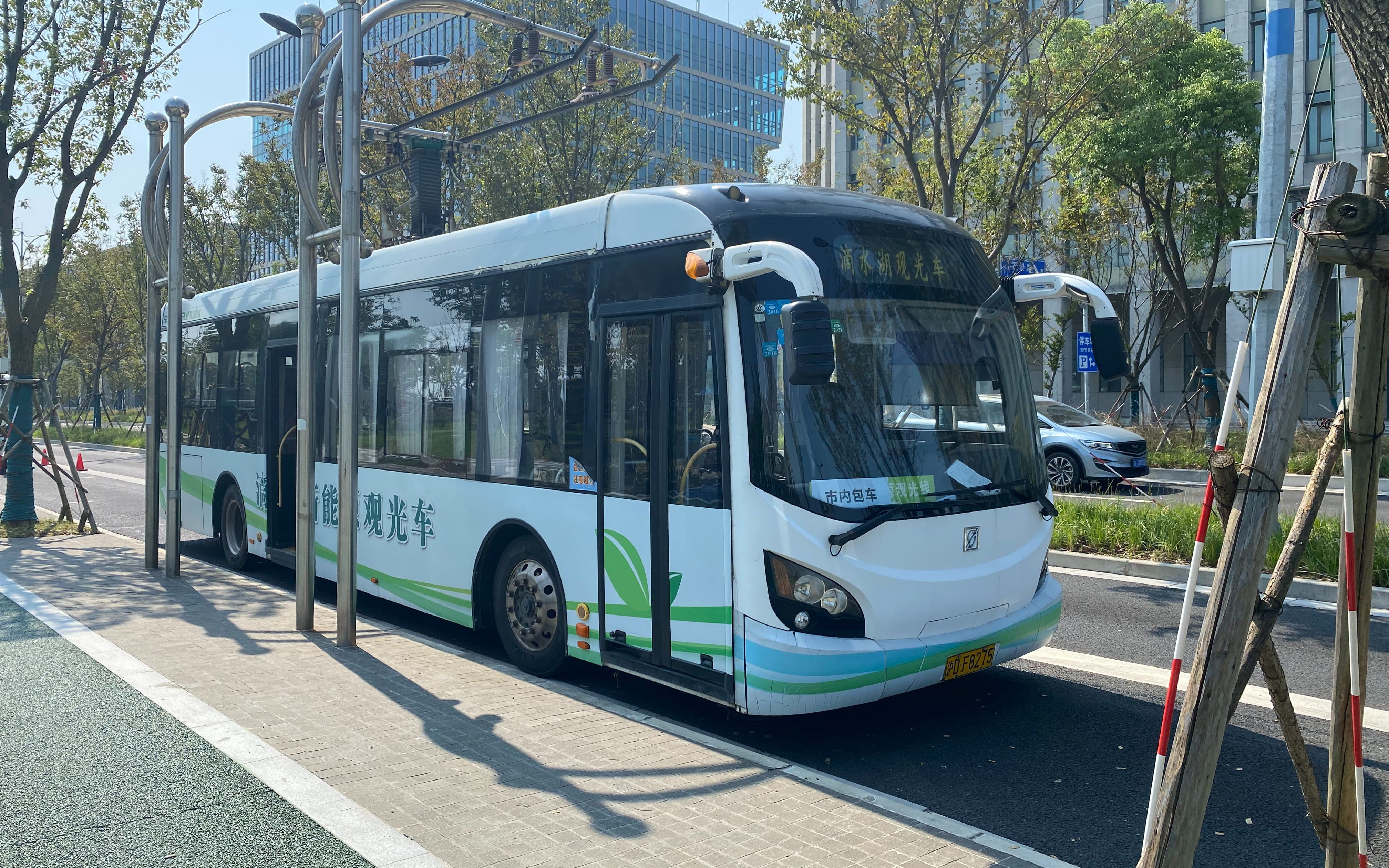 【pov005】车辆已报废 | 滴水湖观光车超级电容swb6121sc原声原速