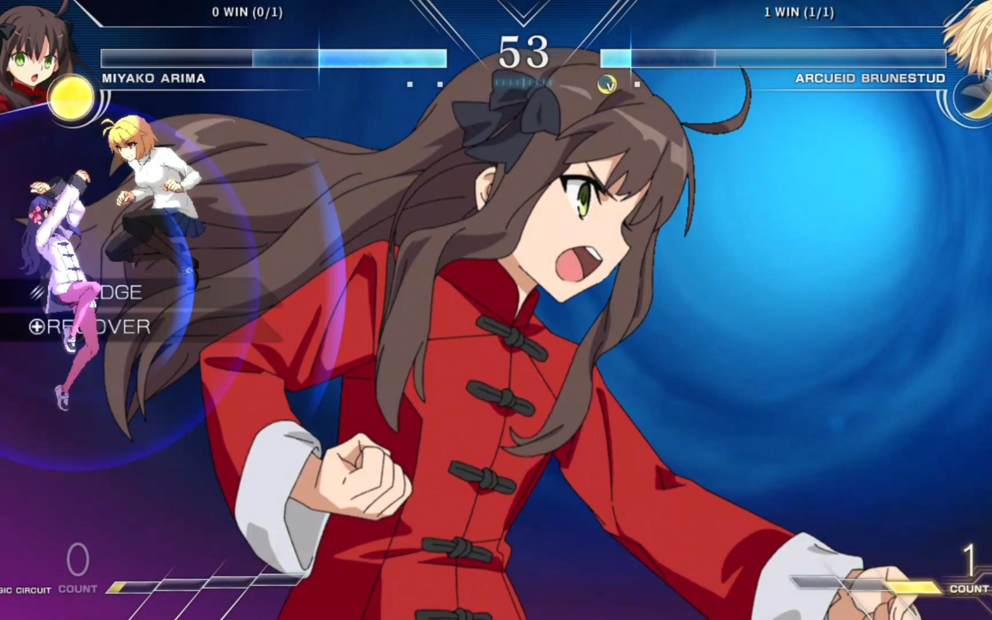 【月姬格斗mbtl】有间都古vs爱尔奎特