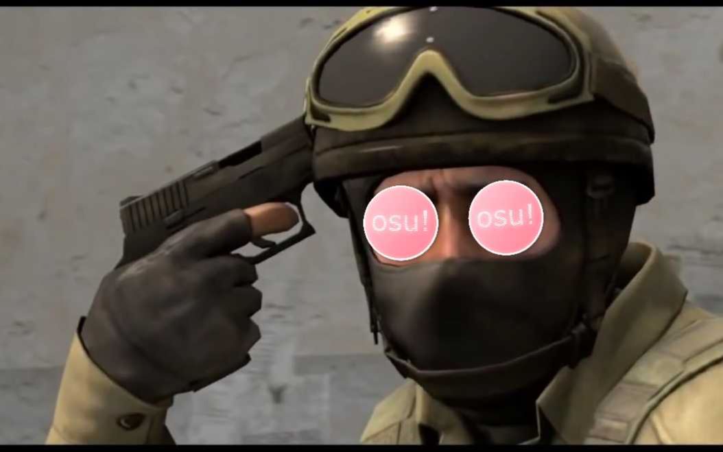 【osu】当一个csgo玩家去玩osu会怎么样_哔哩哔哩_bilibili