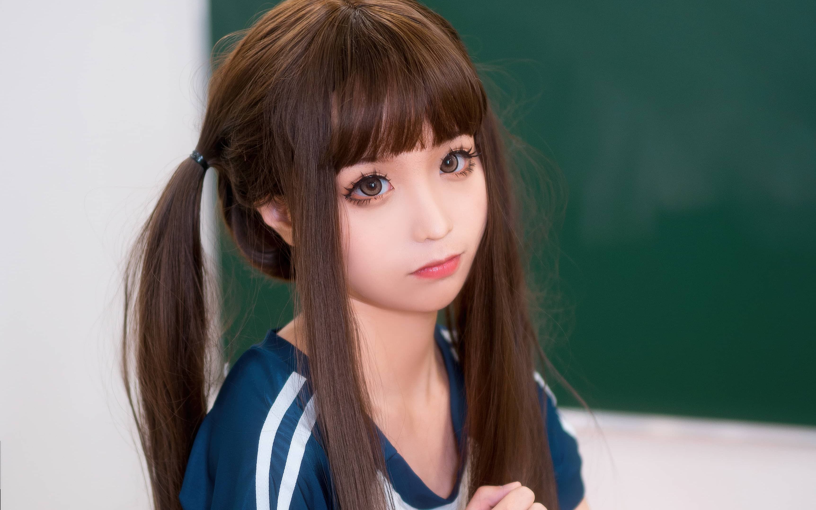 蠢沫沫--蓝体操服