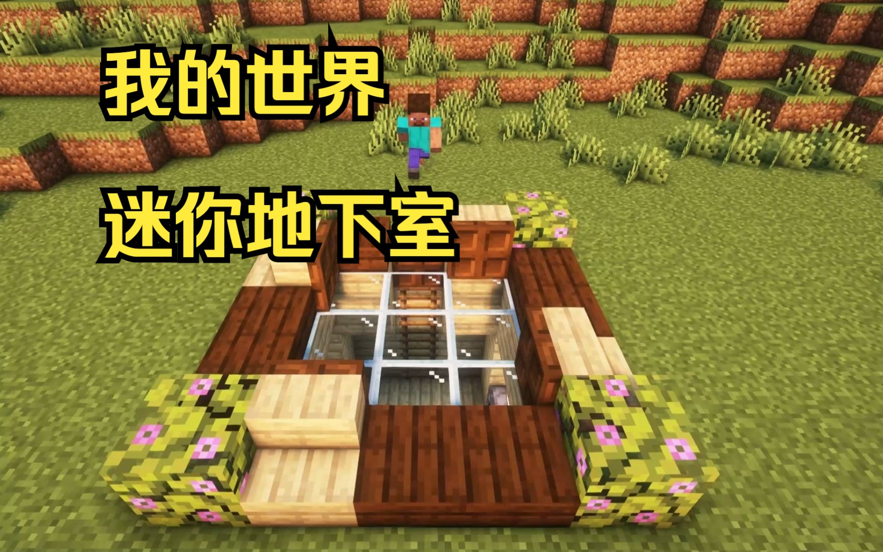 我的世界:搭建 迷你地下室