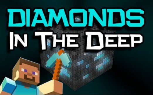 [图]Minecraft MV—"Diamonds In The Deep"