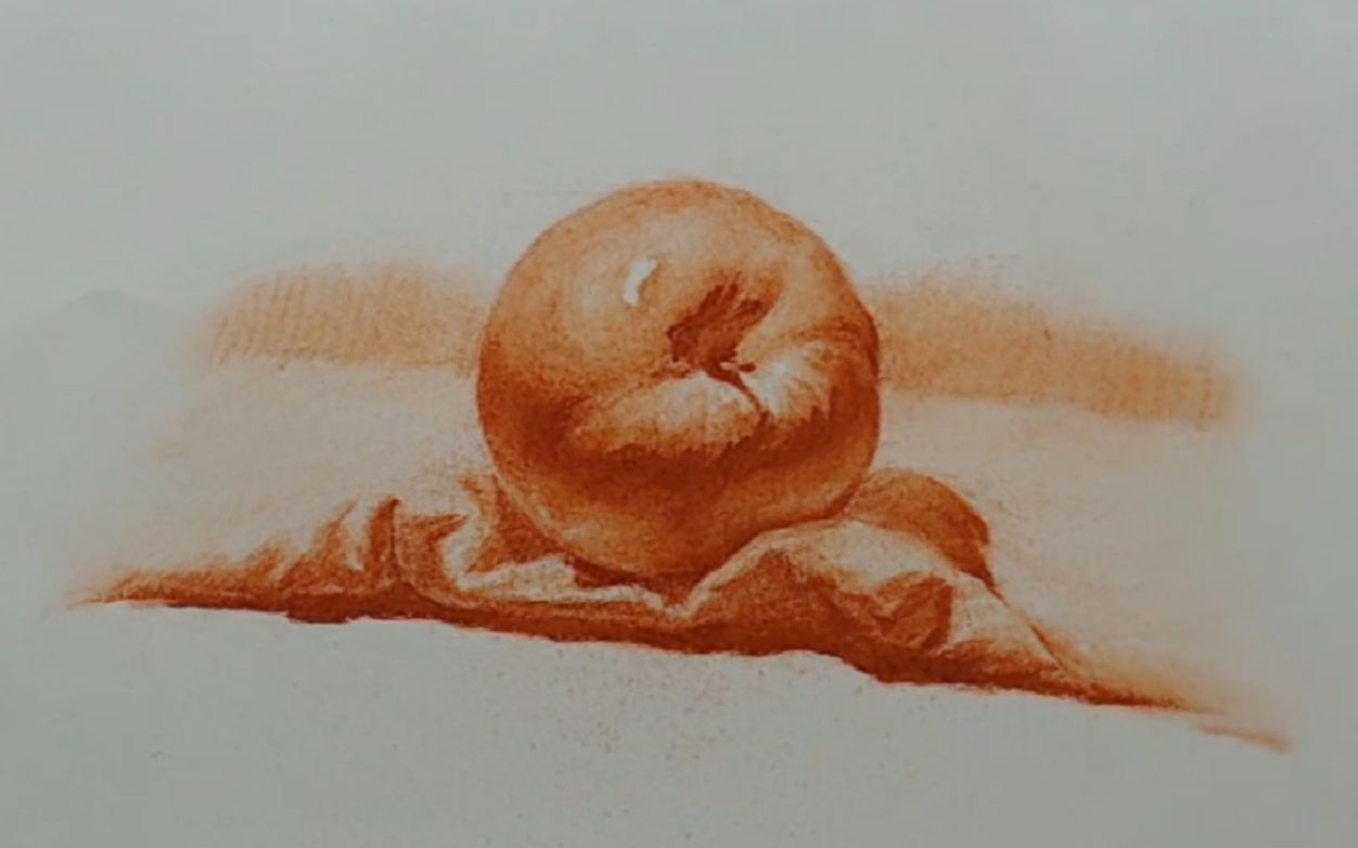 【索斯画法】做一个安静的苹果