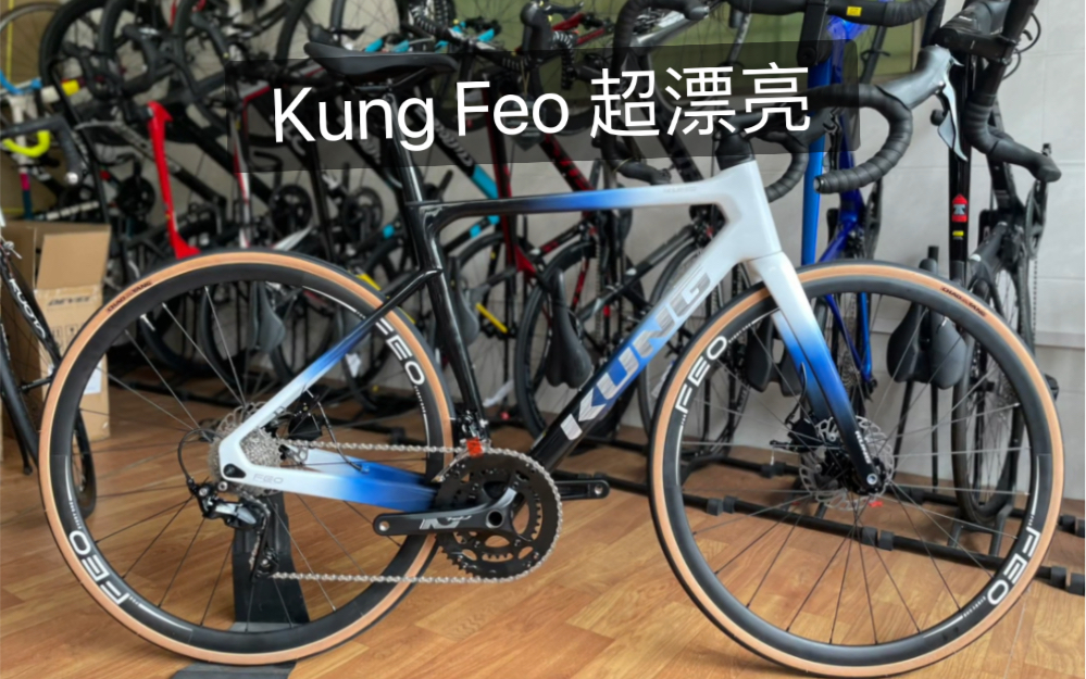 kung feo 碳纤维公路车全新一代feo全内走shimano r7000 变速小套,线
