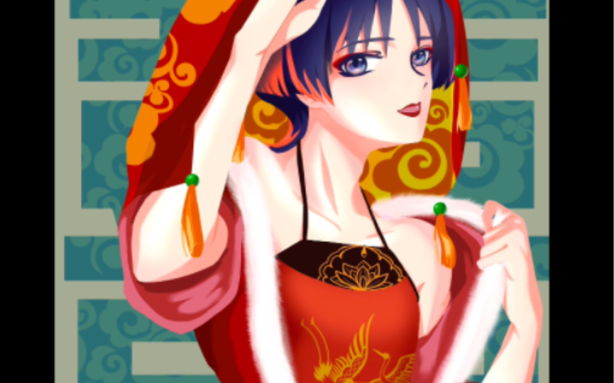 【原神/procreate】肚兜散,我老婆,舔一口(如果可以,我一定接住你)