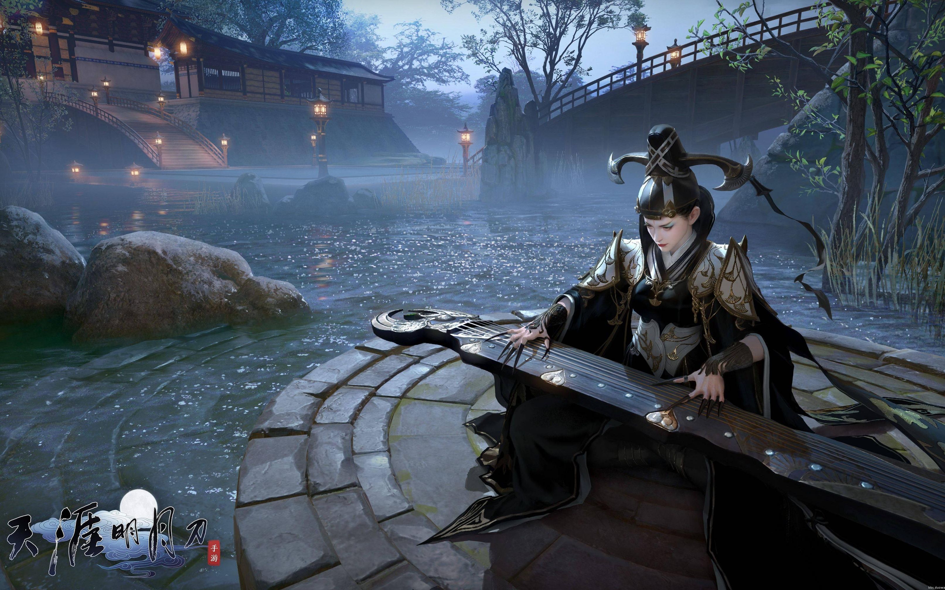 天涯明月刀琴魔弹琴练习
