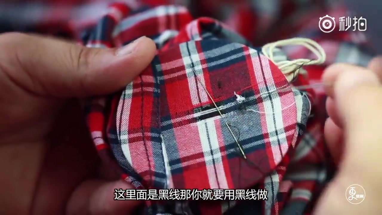 [图]【中国最强缝补师？！】江苏常州民间大师补衣服有绝招，骚操作让人目瞪口呆！