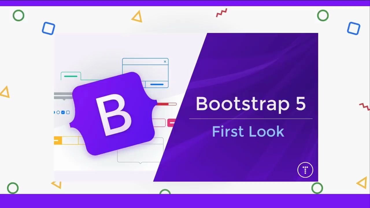 Bootstrap 5 新特性 与旧版的区别所在哔哩哔哩bilibili