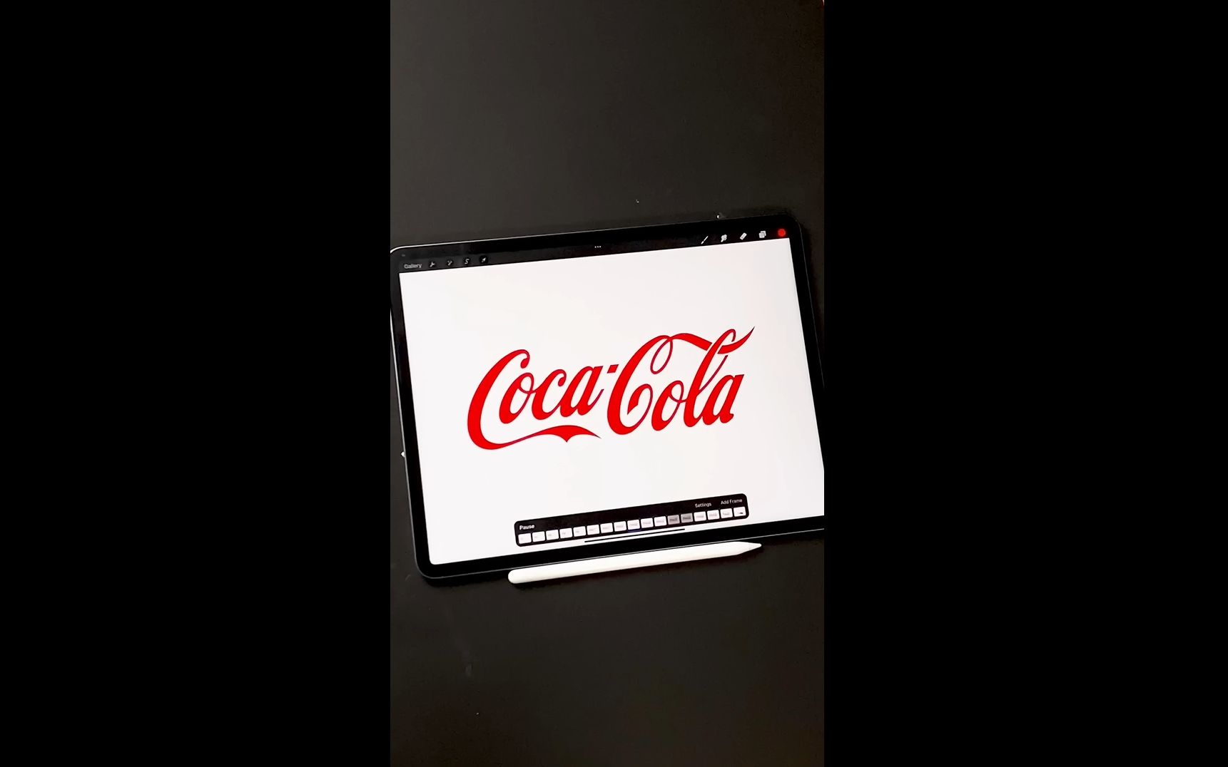 19秒自制coca cola logo动画哔哩哔哩bilibili