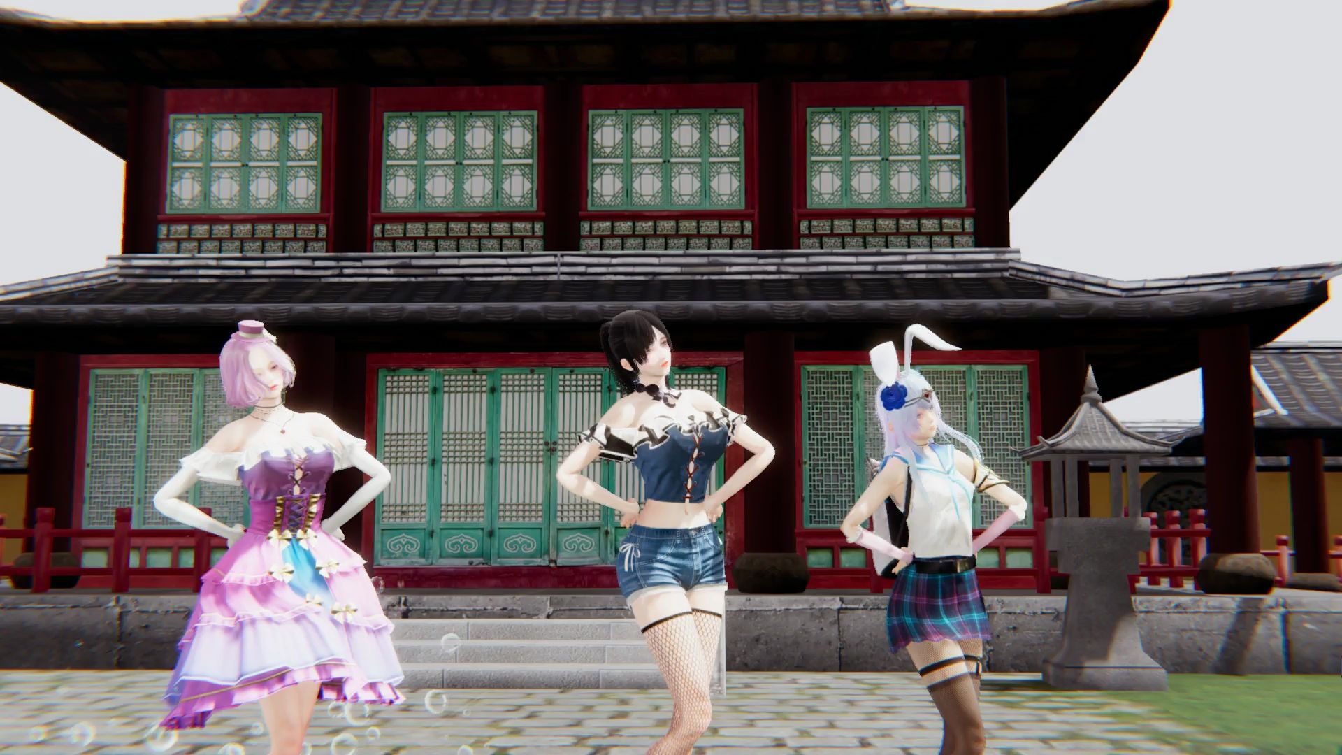 活动作品honeyselect2mmd千灯愿