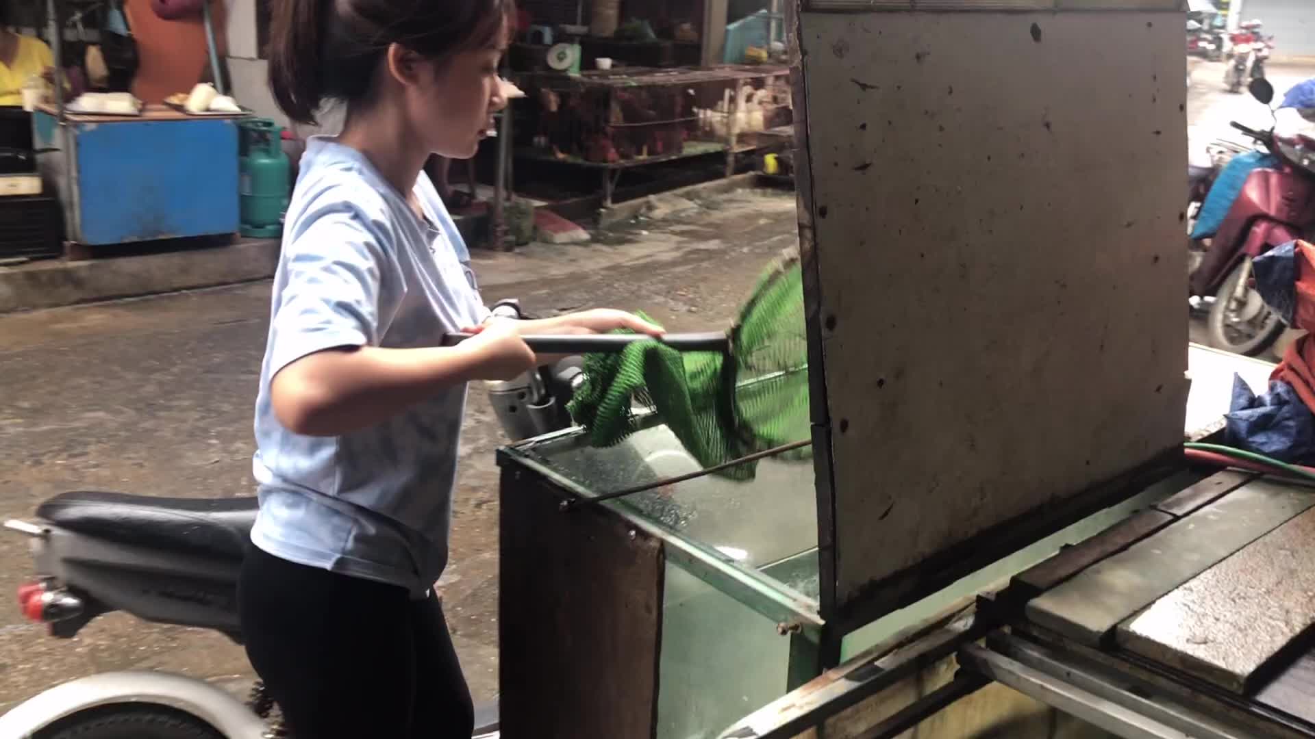 b站首发越南竹笋妹小庄官方625更新鱼糕超级好吃炸后鱼糕不干鱼肉有嚼