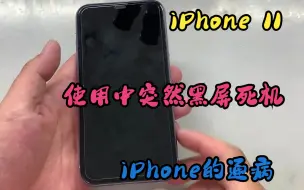 Download Video: iPhone 11使用中突然黑屏死机，苹果家族的通病，让人头疼！