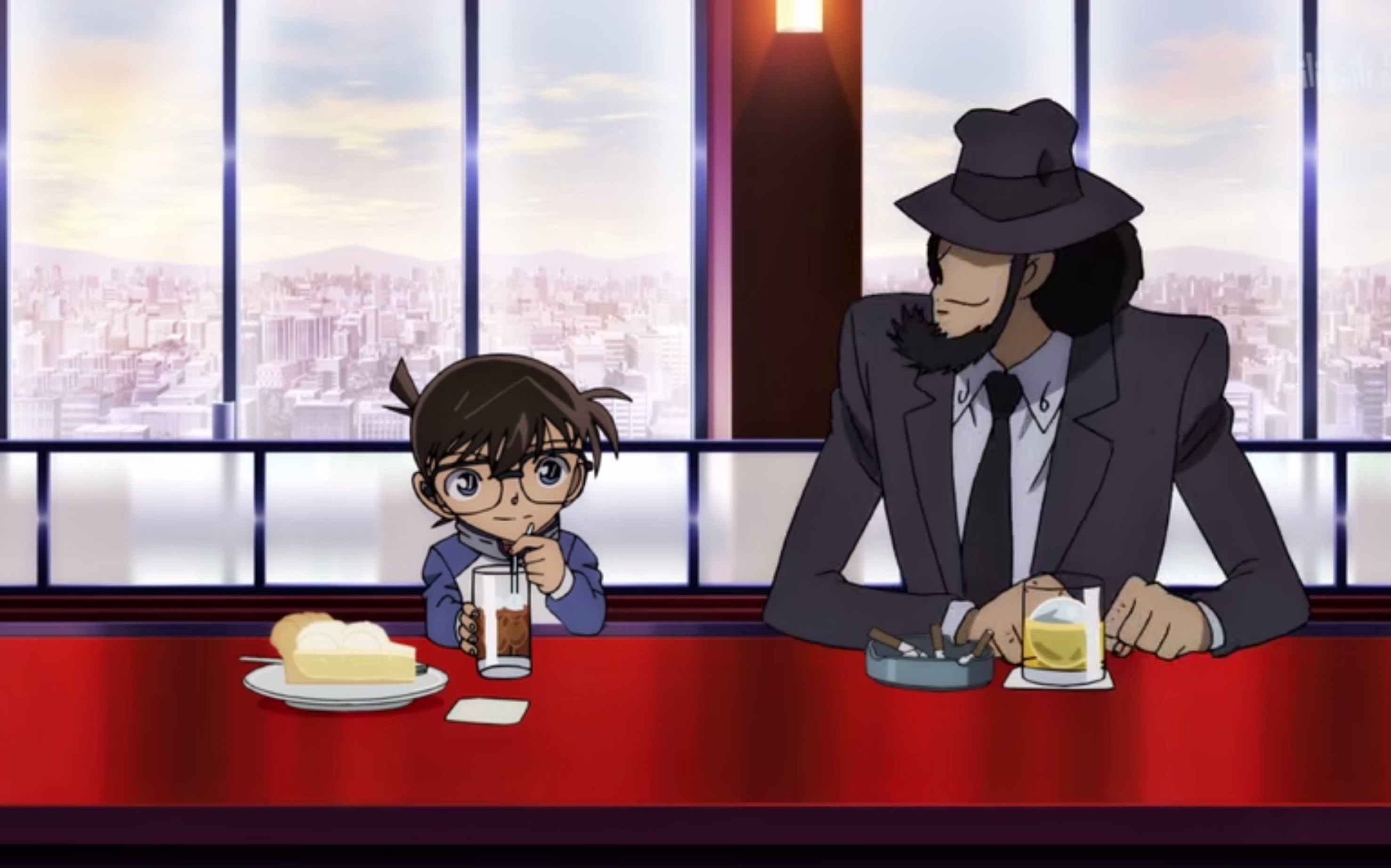 【鲁邦vs柯南cut】柯南&次元大介～父子情深～感人肺腑