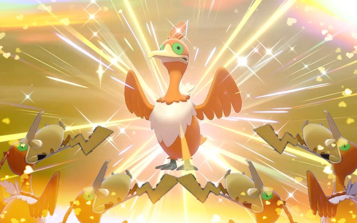 【宝可梦剑盾】奇怪の投掷道具增加了~闪光古月鸟get