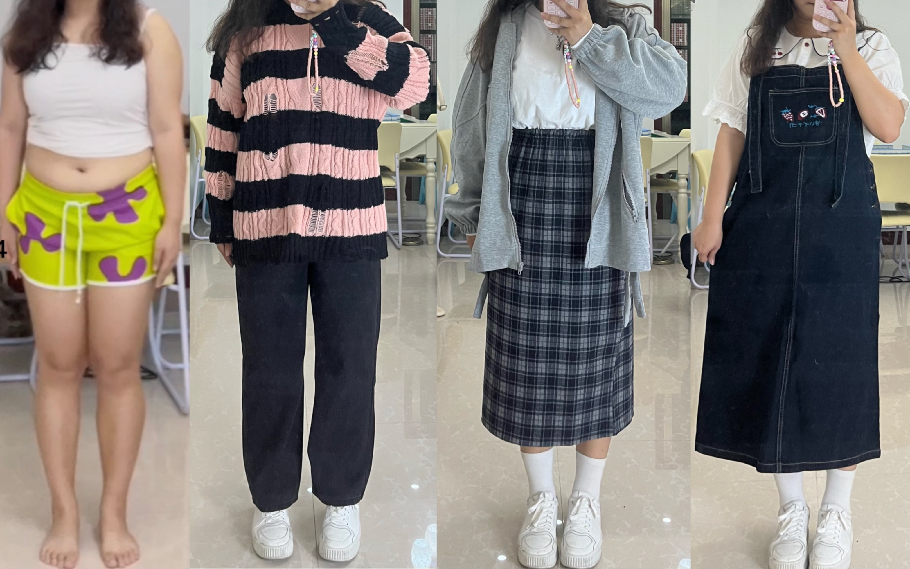 155 | 120微胖女孩的秋季穿搭 | 秋天的衣服也太藏肉太白搭了叭!