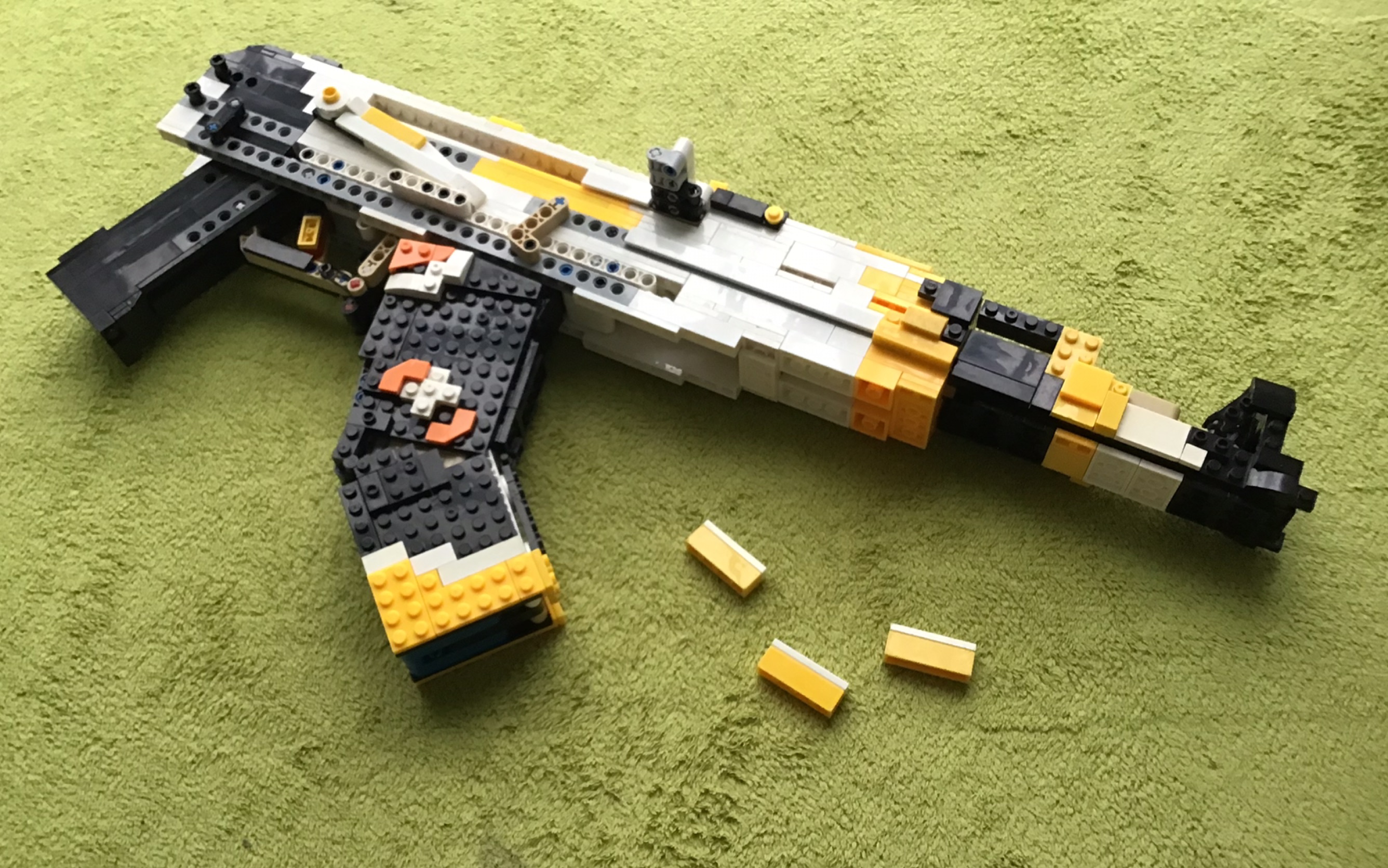 乐高  ak-47  二西莫夫  (演示)无托版