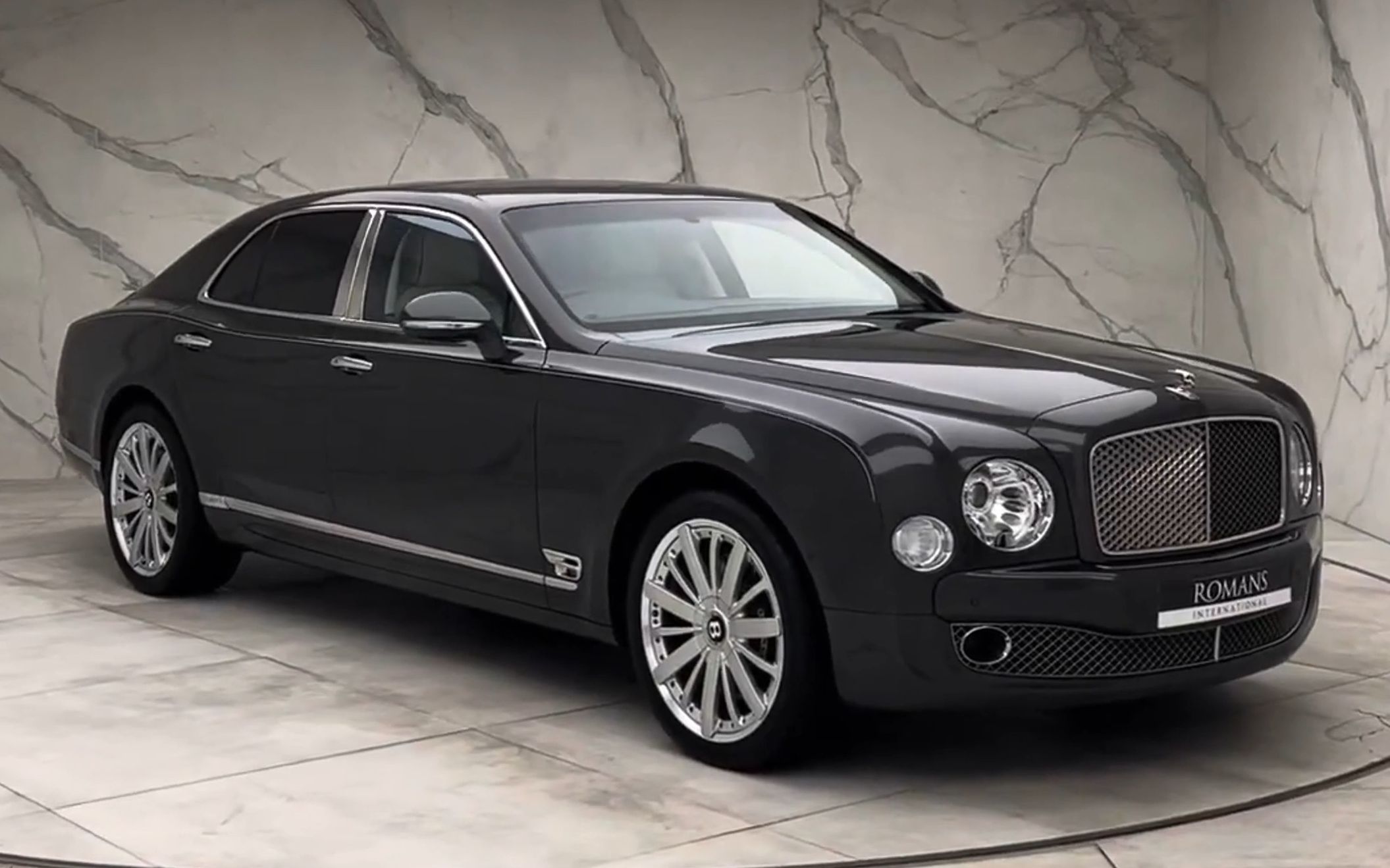 【4k鉴赏】宾利bentley mulsanne mulliner (2014) - anthracite