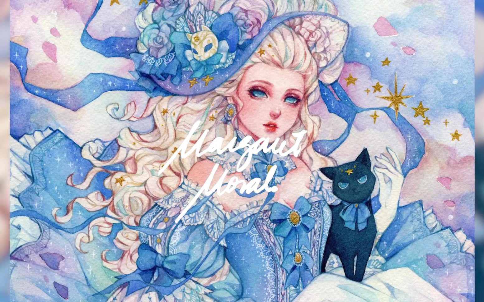 margaretmorales67人物水彩卡佩拉公爵夫人