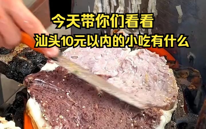 汕头美食攻略|10元以内的汕头美食有什么,100元吃到撑,最后一个你肯定吃过,汕头美食根本吃不完!哔哩哔哩bilibili