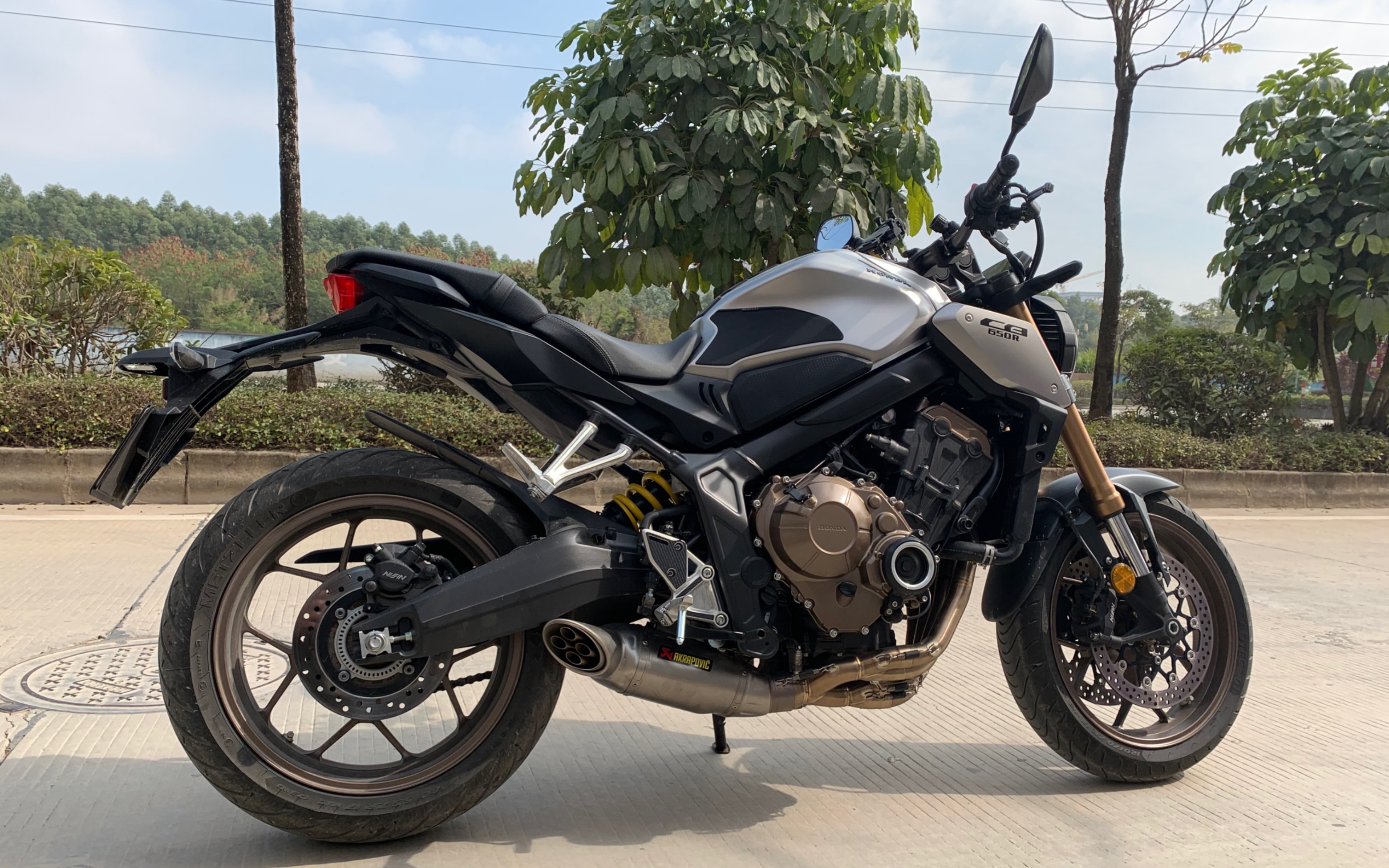 cb650r/天蝎排气/泰版ecu