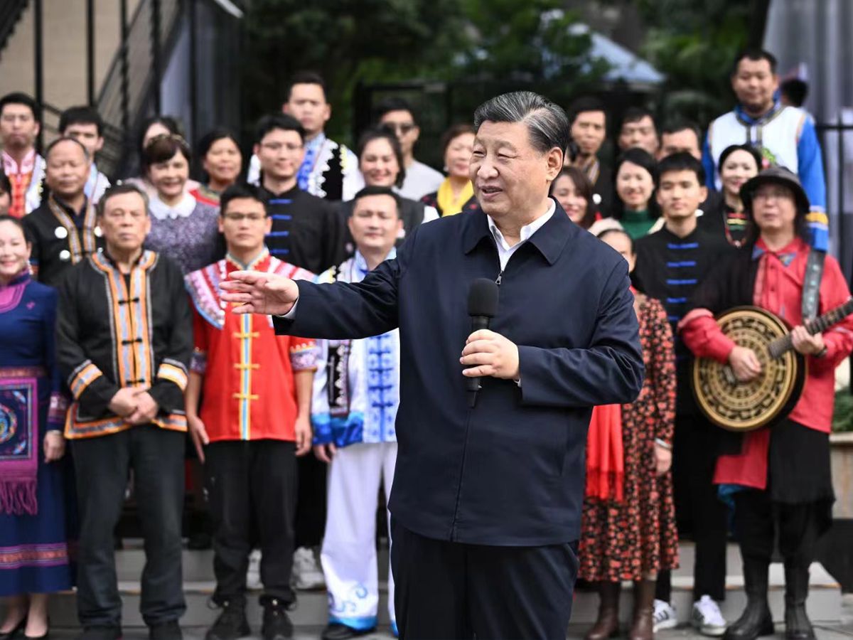 习近平在广西南宁市考察调研哔哩哔哩bilibili