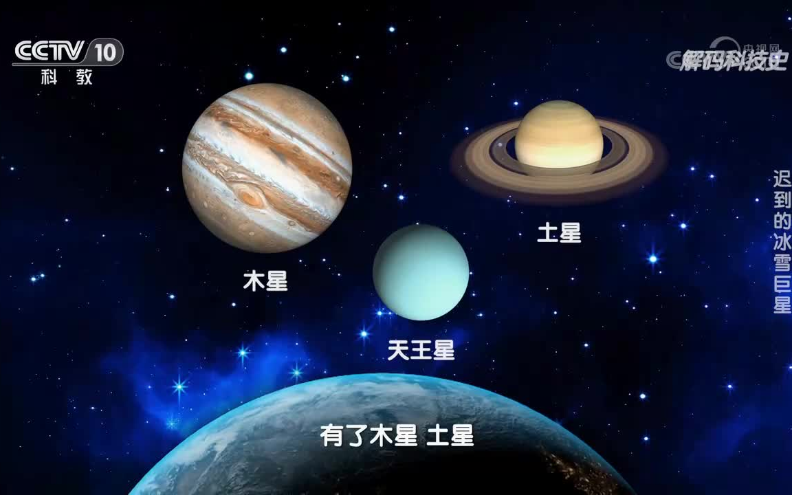 [图]《解码科技史》 行星的秘密——迟到的冰雪巨星