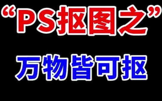 ps教程: 抠图之,万物皆可抠,拿个孔雀练练手哔哩哔哩bilibili