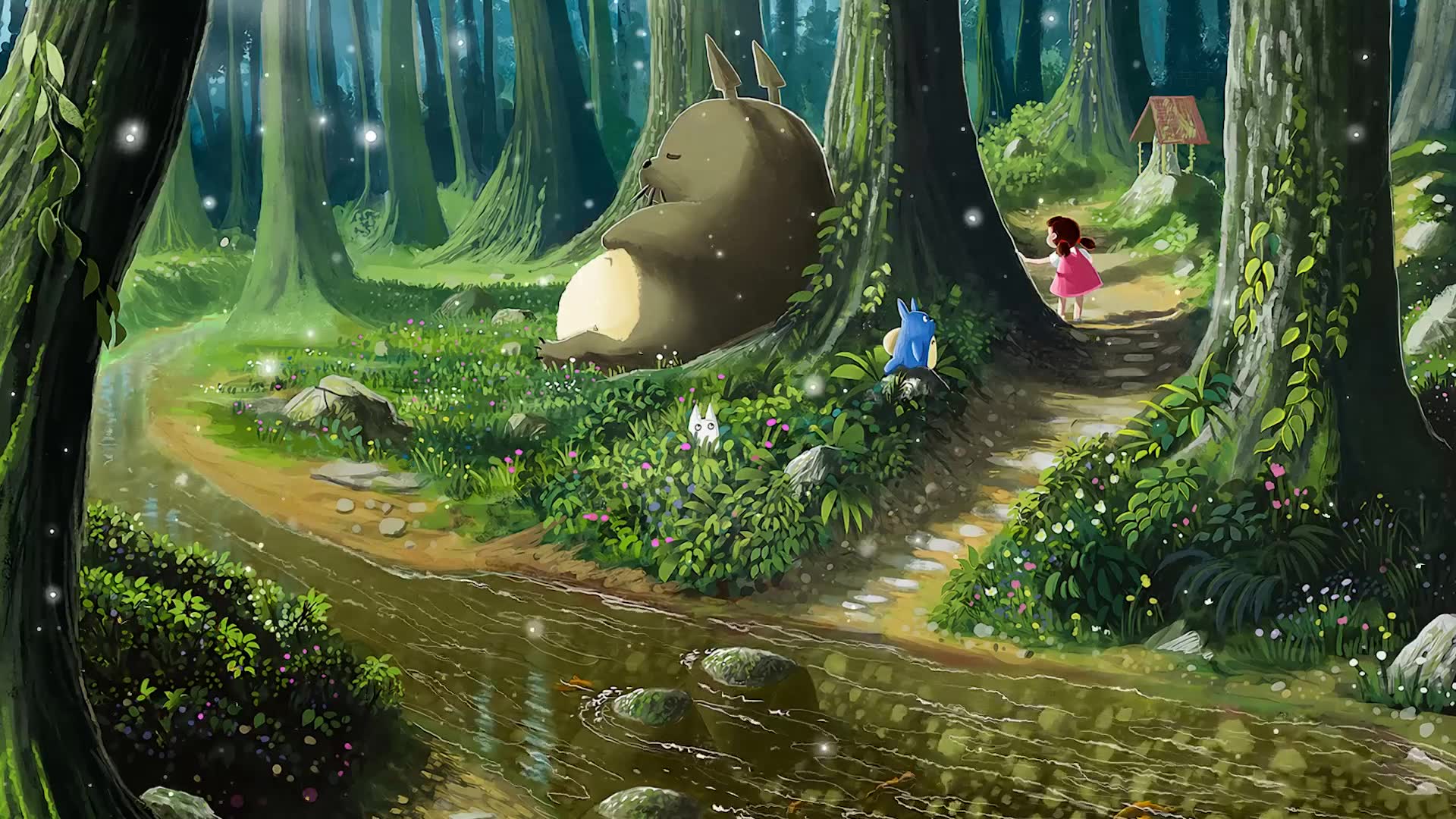 【夏日祭】嘘!龙猫睡着了.