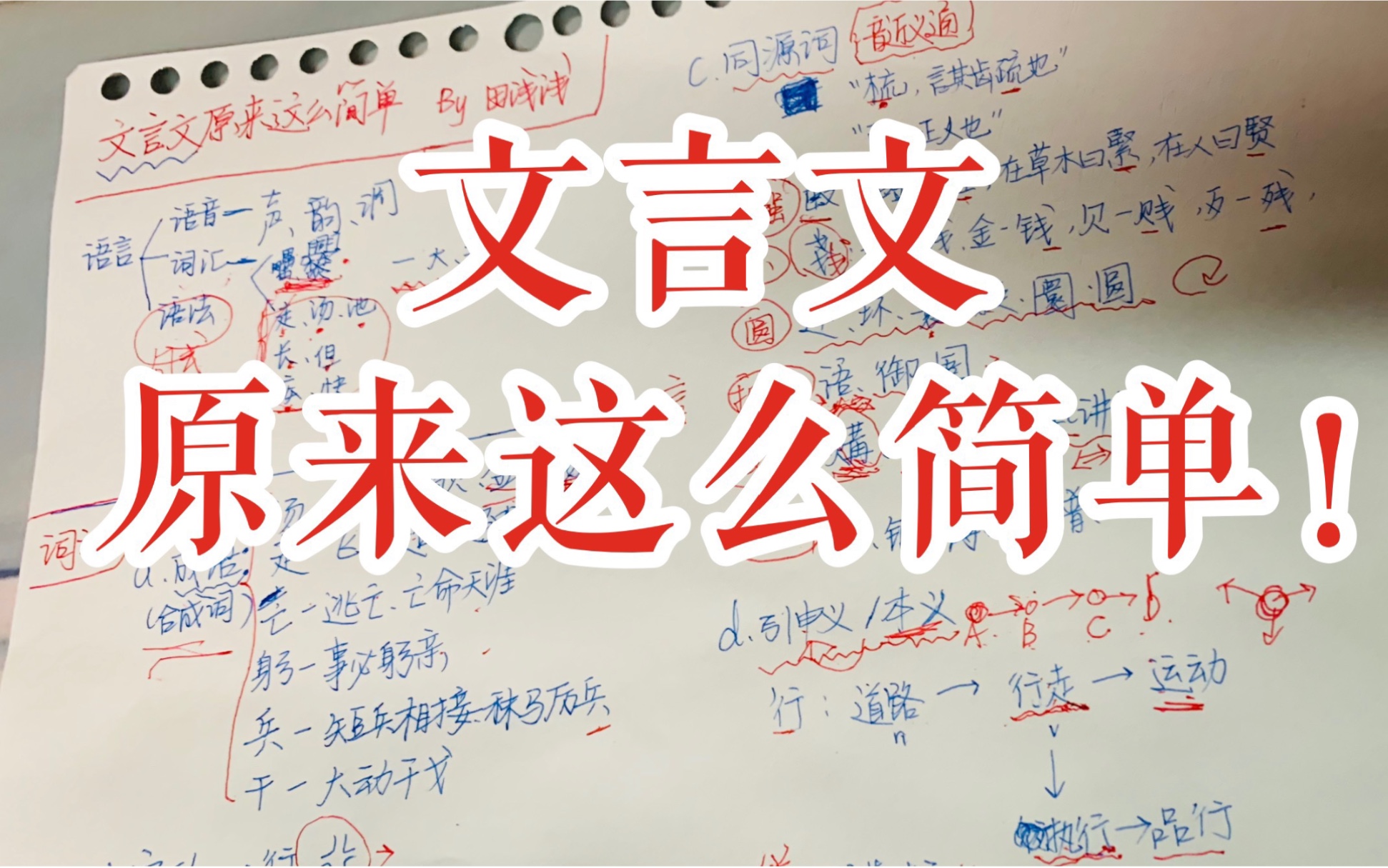 文言文的学习技艺?你不知道的古汉语奥秘!【词汇篇】哔哩哔哩bilibili