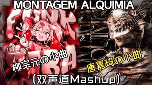 [循环歌单]立体双声道Mashup《FUNK NA MIRA×MONTAGEM ALQUIMIA》唐嘉琦の小曲×柳宗元の小曲——暗小煜/仰望终章原创