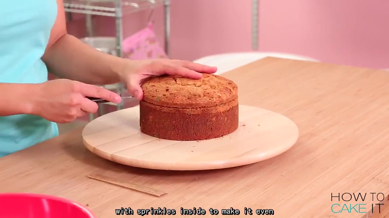 【How to cake it】如何做一个花瓶蛋糕!有大理石软糖花瓶的香草Funfetti蛋糕!【英文字幕】哔哩哔哩bilibili