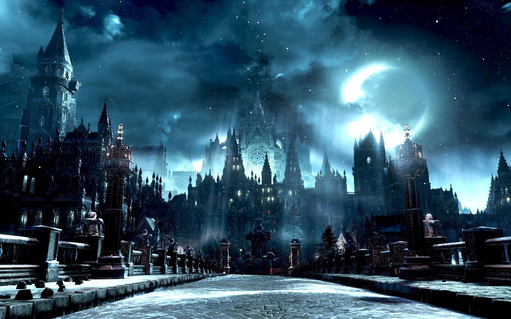 【六土看这里】黑魂3第八章,冷冽谷的伊鲁西尔_哔哩哔哩_bilibili