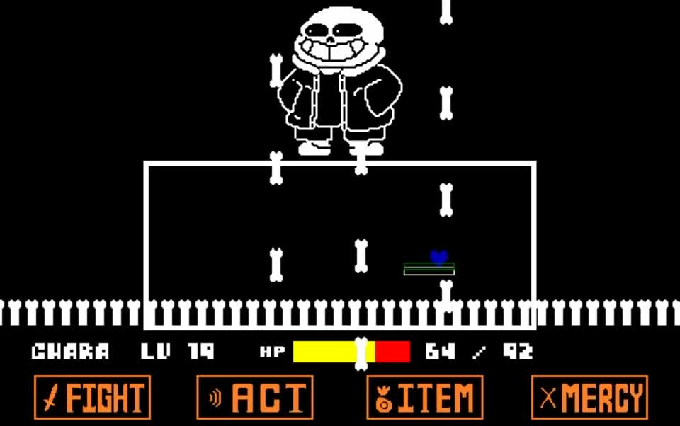 undertaleunderpants饭制游戏sans战