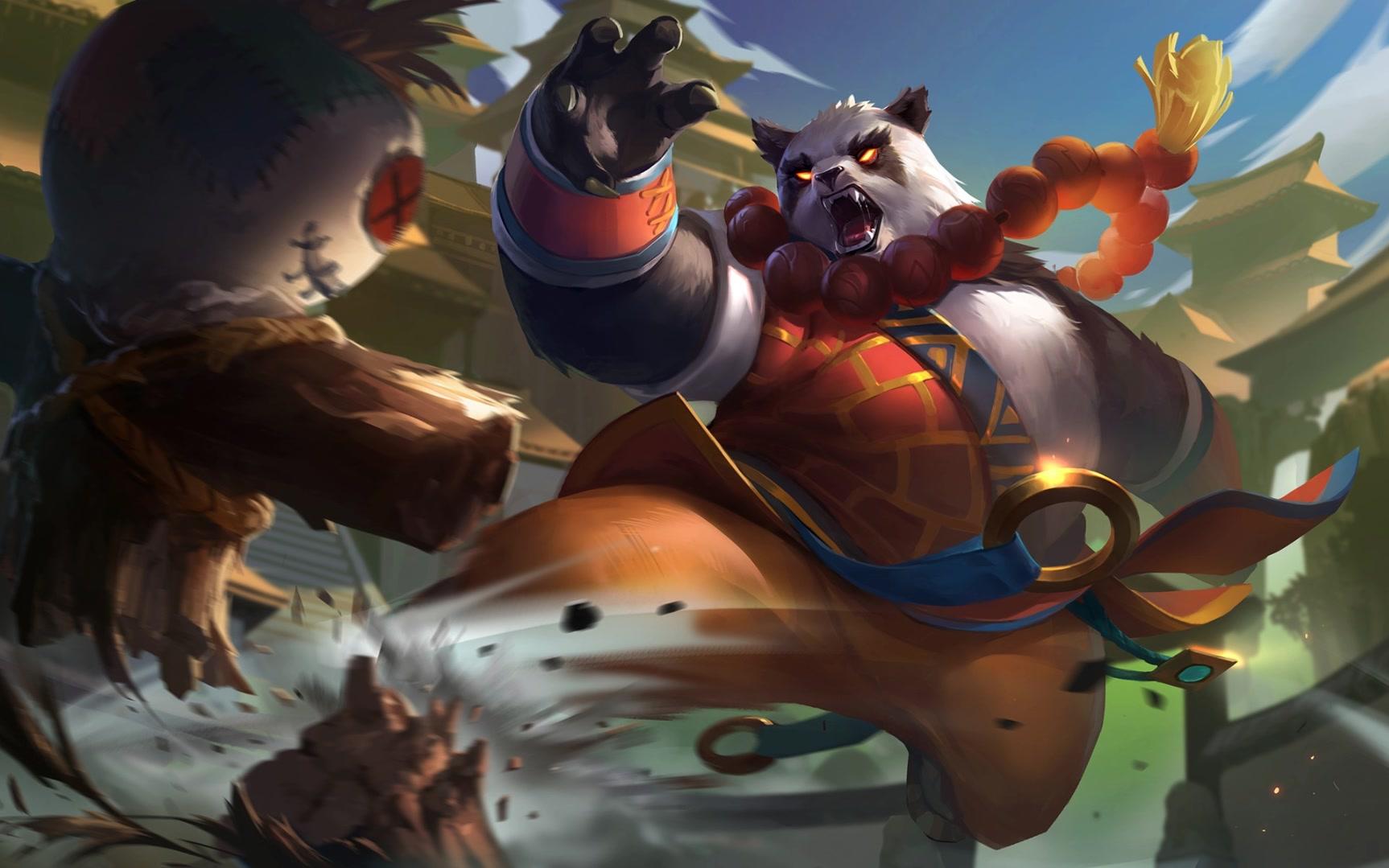 英魂之刃熊猫武僧配音