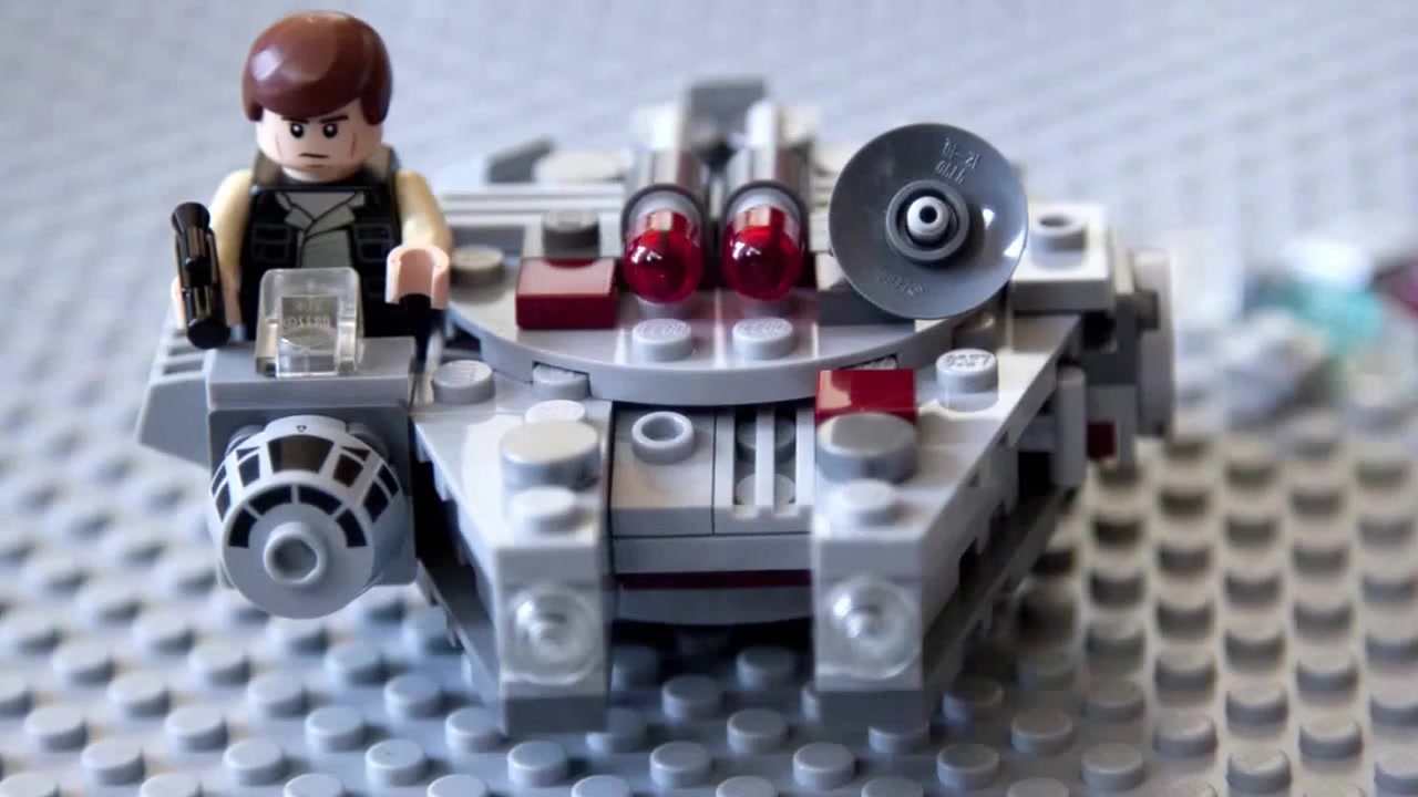 【搬运】【乐高】75030 乐高星球大战千年隼微缩战斗机速拼_哔哩哔哩