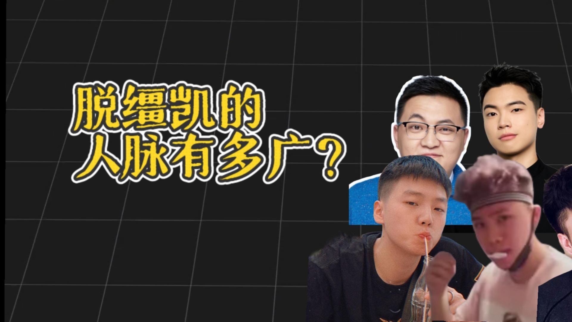 那些在脱缰凯里客串的UP主合集