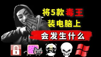 将五款毒王装电脑上，会发生什么？？！！