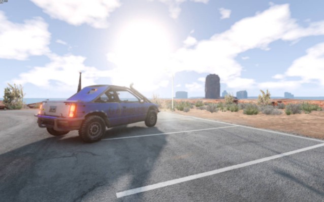 地图模组犹他州摩押 BeamNG.drive地图模组单机游戏热门视频