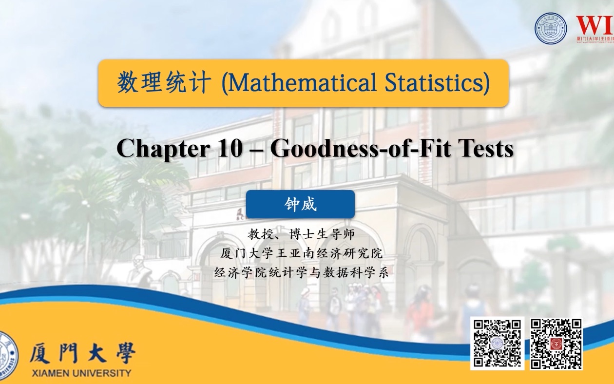 【chapter 101】GoodnessofFit Tests哔哩哔哩bilibili