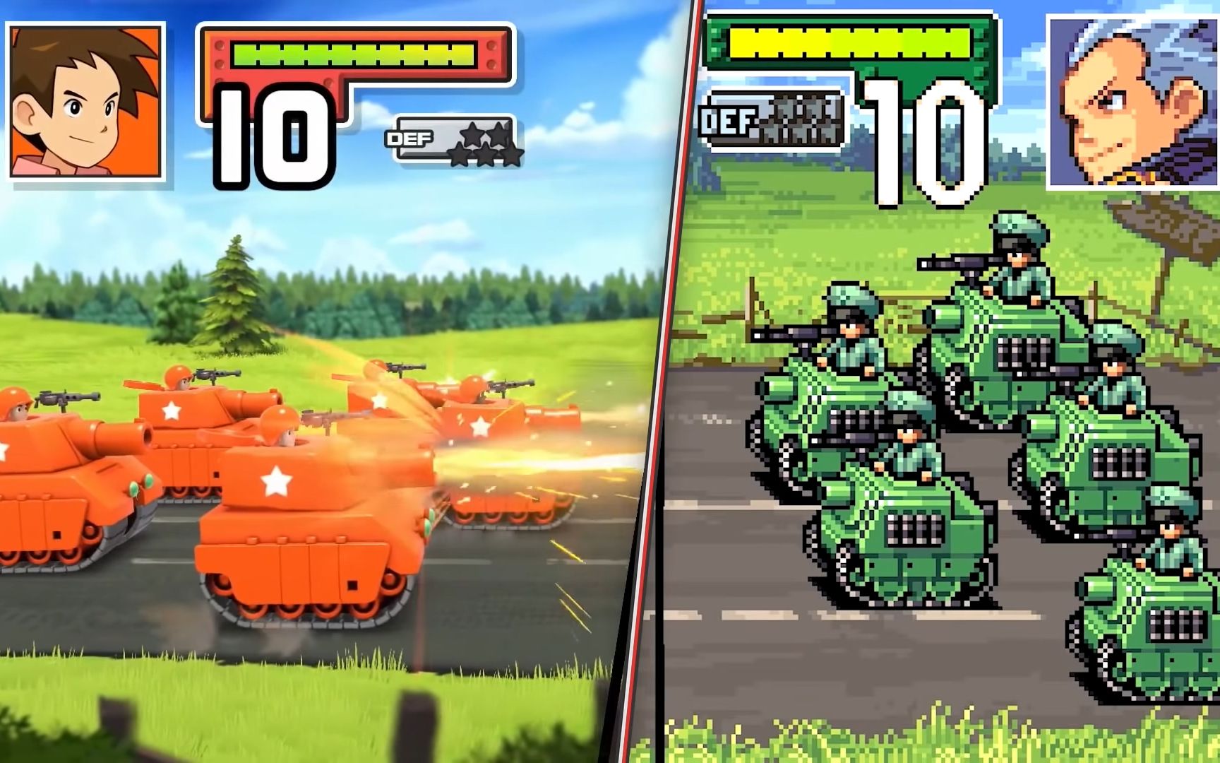 高级战争12重制版vs原版