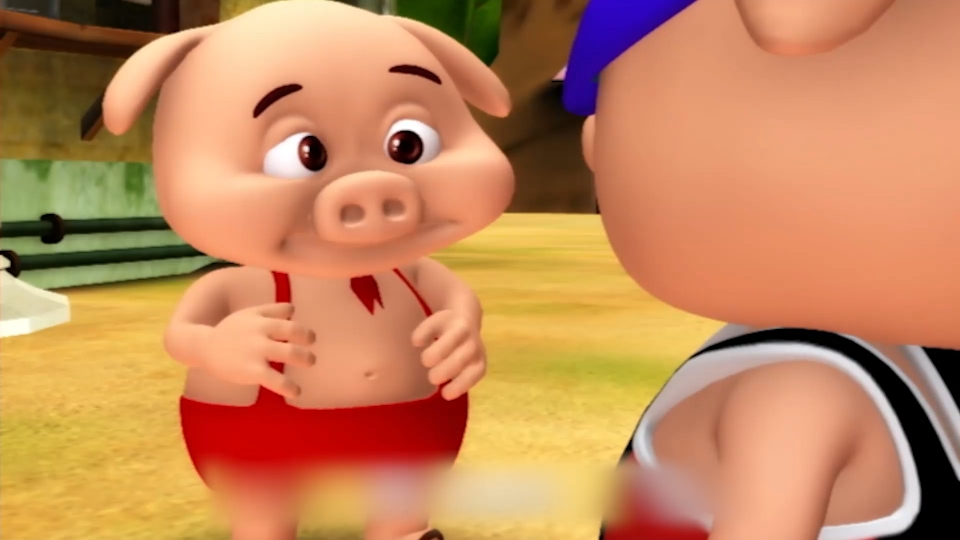 7315小呆呆温柔的喂波比7315