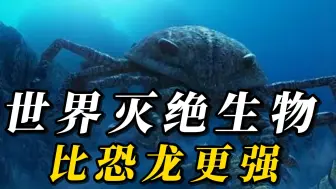 Tải video: 全世界最可怕的10種滅絕生物！巨齒鲨只排第6，第壹名堪稱“生物粉碎機”！