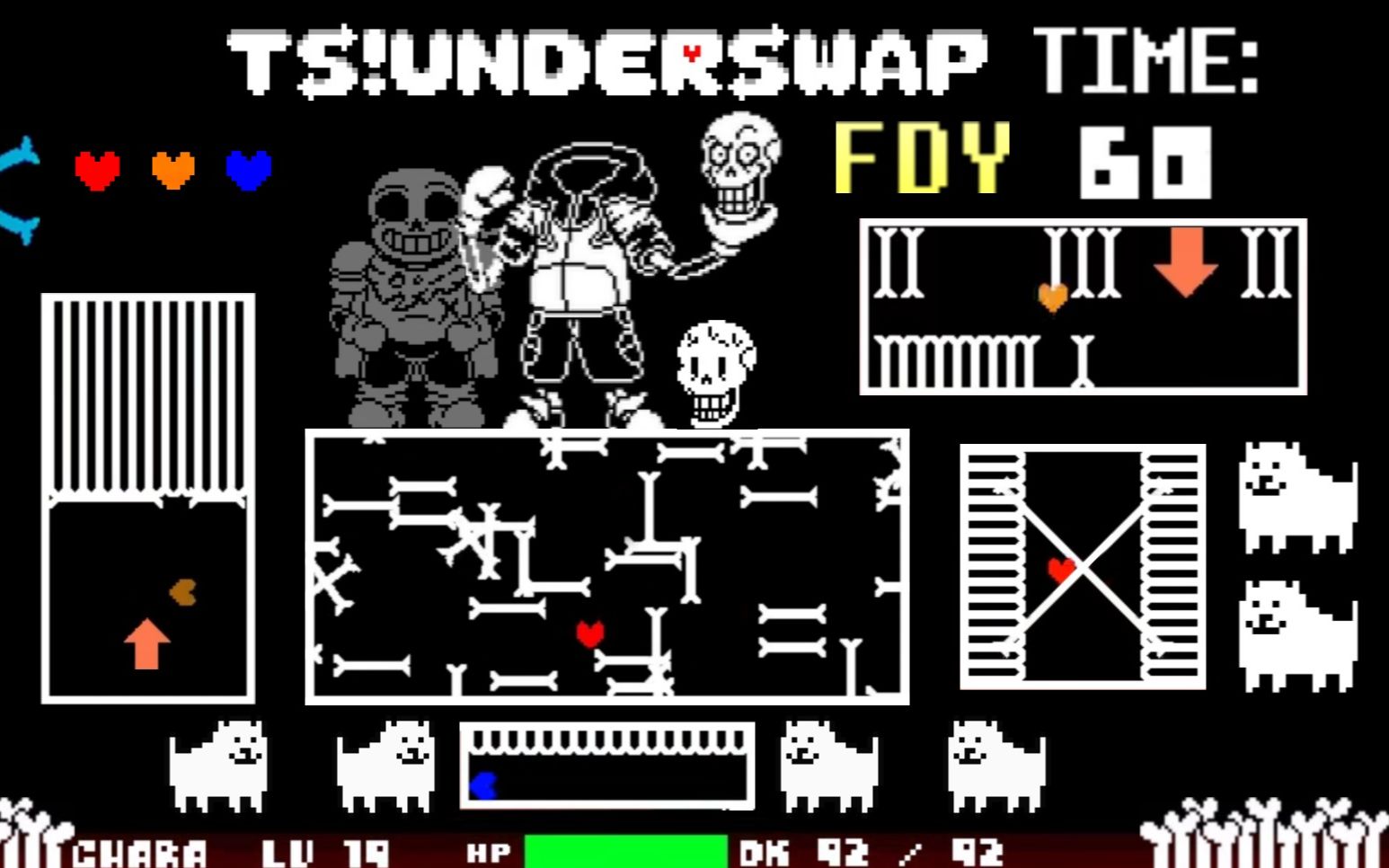 tsunderswap复读鸭official重制版到二阶段第3回合