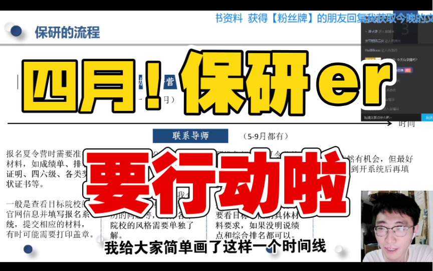 【2023保研必看】双非保研985学长详解保研流程(什么是夏令营、预推免、九推)哔哩哔哩bilibili